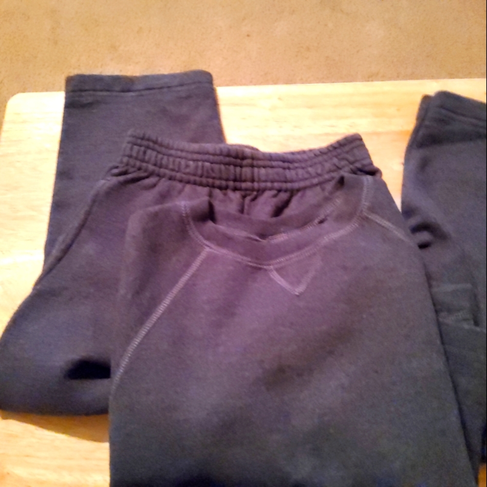 Hanes Boys Gray Jogging Set XS